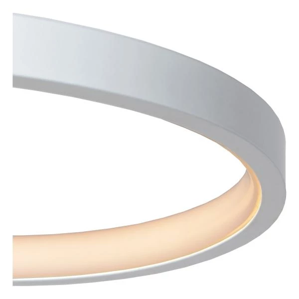 Lucide MAXENCE - Plafonnière - Ø 46 cm - LED 3 StepDim - 1x24W 3000K - Wit - detail 2